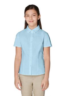 Short Sleeve Stretch Blouse